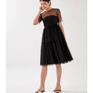 Love Bonito Black Tethered dress!